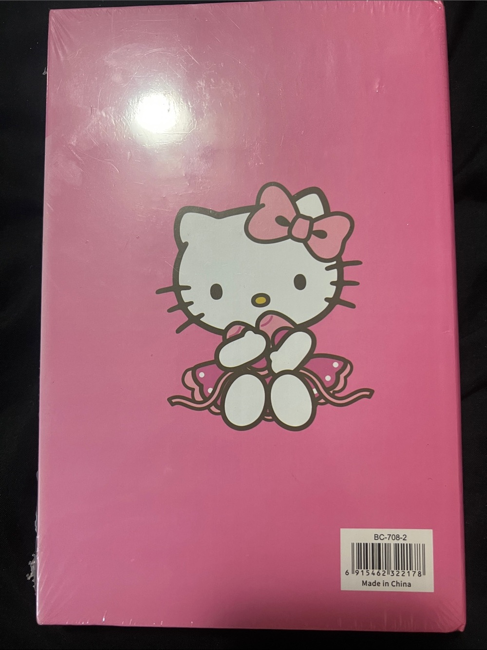 Hello Kitty Pink Duo-Panel Character Notebook - Picture 2 of 3